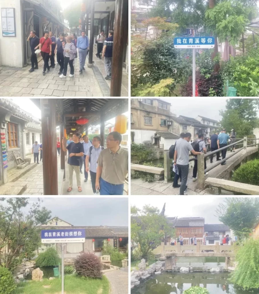 Visiting Qingxi Ancient Town to understand the local culture