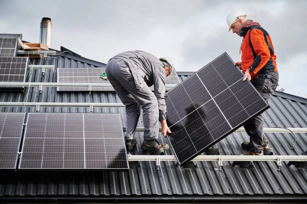 solar power system installation