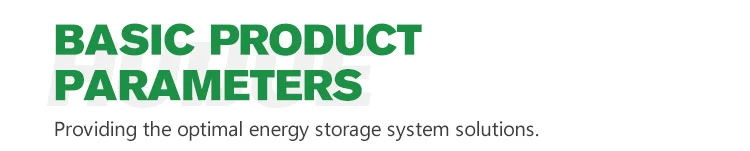 Energy storage System solutions